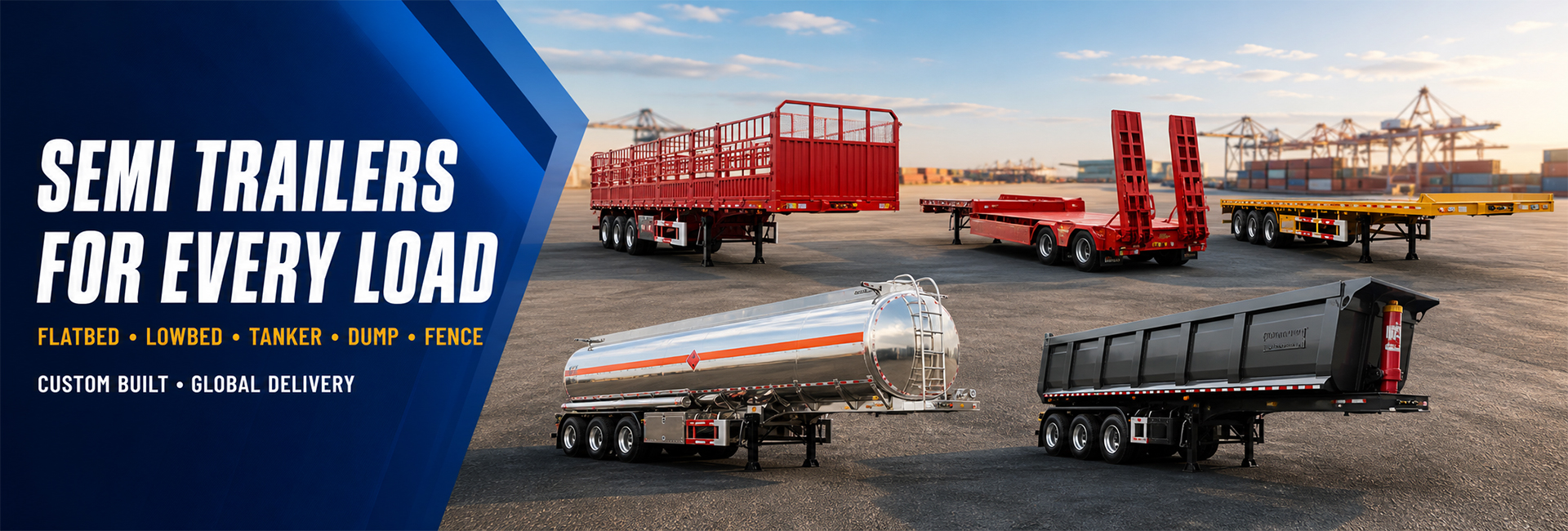 Semi Trailers for Sale | Custom Trailer Manufacturer