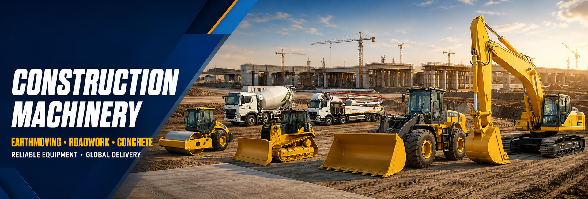 Construction Machinery for Sale | Excavators & Loaders