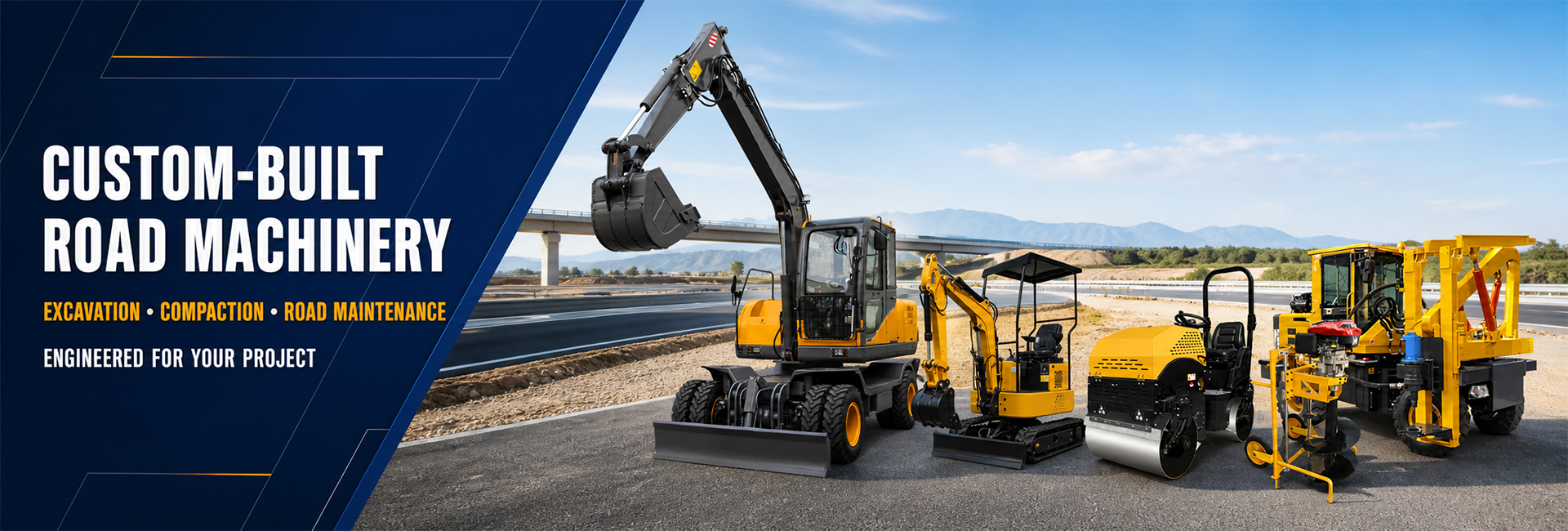 Custom Road Construction Machinery | Built to Order